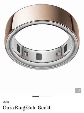 Oura Ring (Rose Gold) size 11